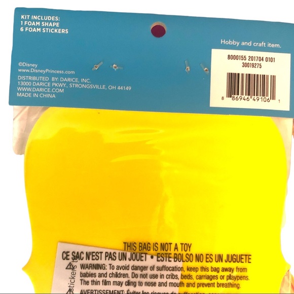 NWT Disney Family Crafts Kits Disney Princess Art and Crafts Birthday - Picture 3 of 9